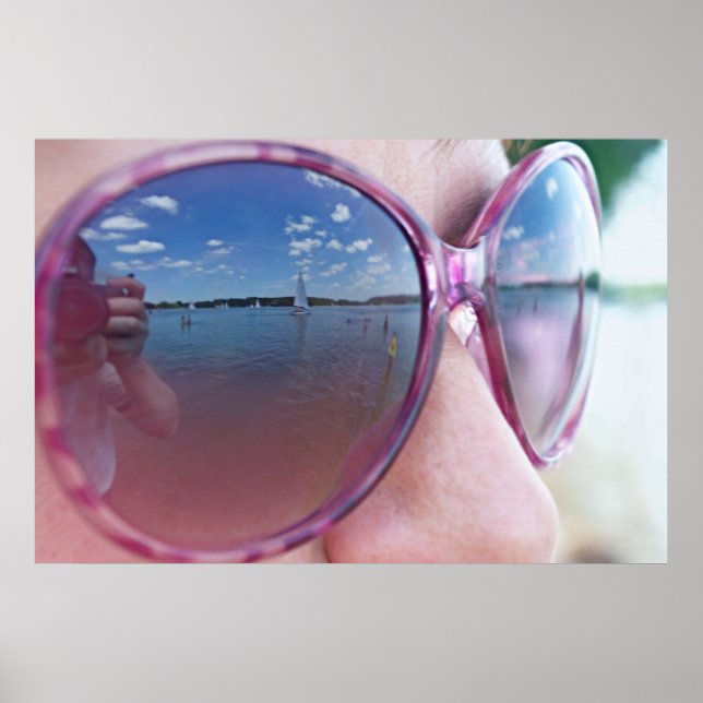 Óculos solares Poster (Frente)