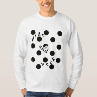 Ocultar e espiar em um T-Shirt ponto