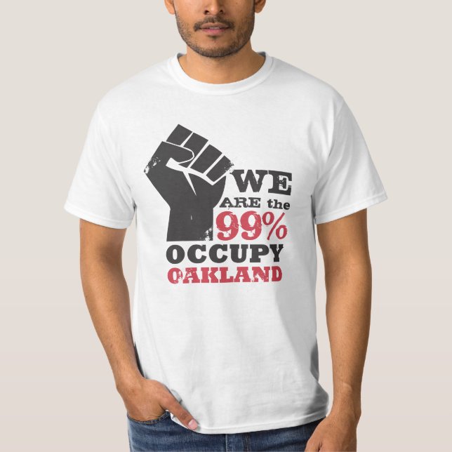 OCUPE a camisa de OAKLAND T (Frente)
