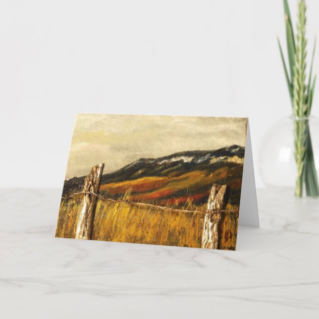 "Ocupe-se cartão da sua calças" (Frente)