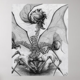 Odd Fellow Horror Monster Art Poster