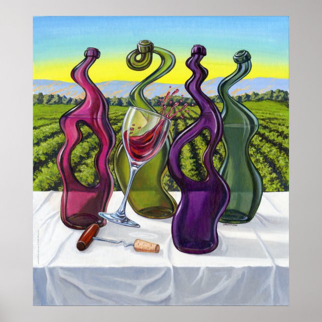 Odd Wine Poster (Frente)