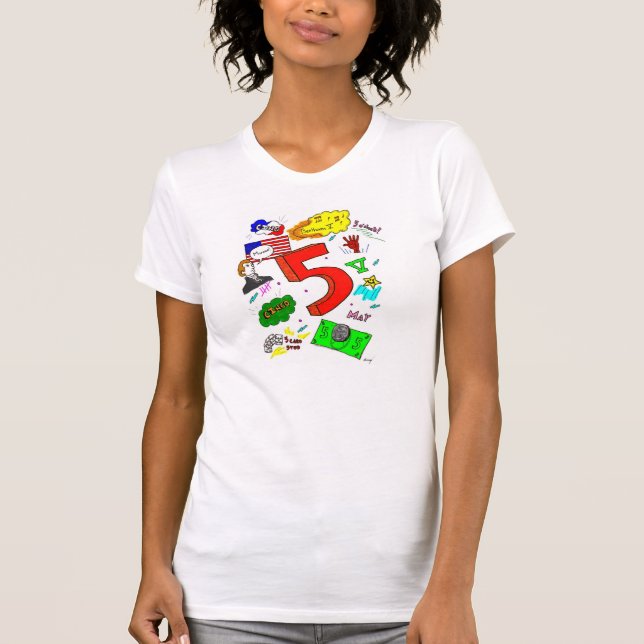 Ode a Cinco Mulheres Bella Canvas Jersey T-Shirt (Frente)