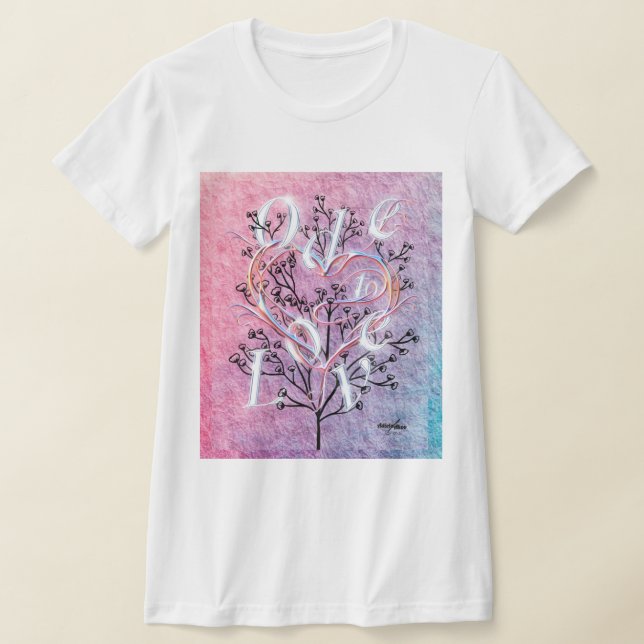 Ode to Love T-Shirt da Poeta Adiela Akoo (Postura )