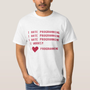 ODEIO PROGRAMAR T-Shirt