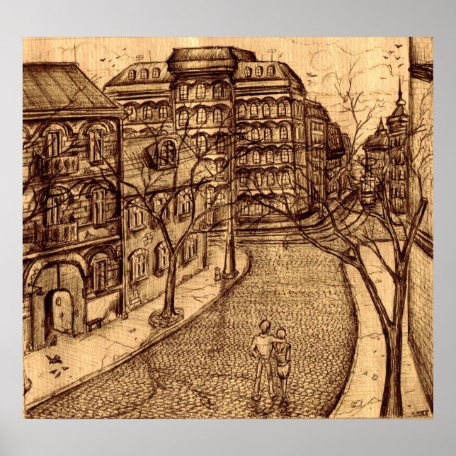 Odessa City art poster (Frente)