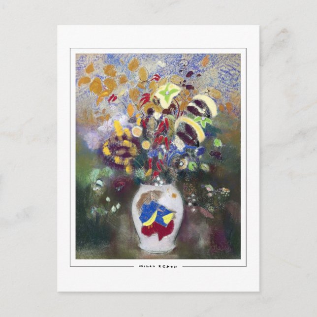 Odilon Redon #528 - Cartão Postal de Arte Fina (Frente)