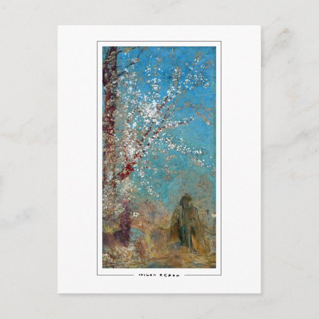 Odilon Redon #587 - Cartão Postal de Arte Fina (Frente)