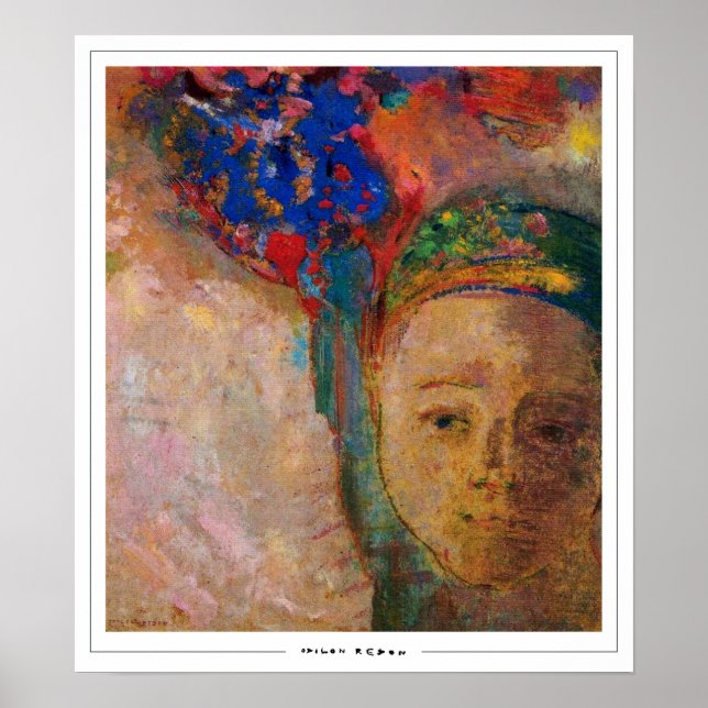Odilon Redon Zedign Art Poster #776 (Frente)