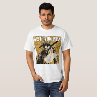 Oeste pelo t-shirt do Virginian do deus