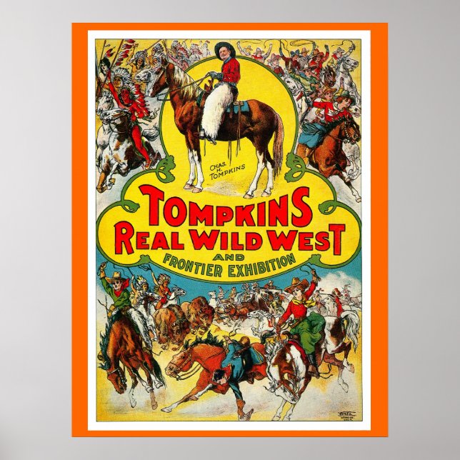 OESTE SELVAGEM DE Tompkins - Poster (Frente)
