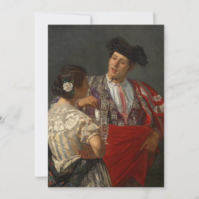 Oferecendo painel ao Bullfighter | Mary Cassatt (Frente)