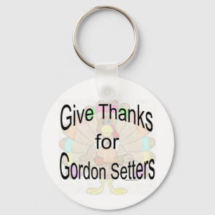 Oferecer Obrigados para o Chaveiro Gordon Setters