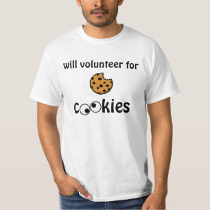 Oferecer-se-á para biscoitos! T-shirt