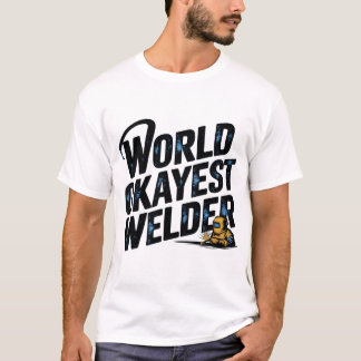 Oferta de T-Shirt Engraçado de Soldadura de Okayes