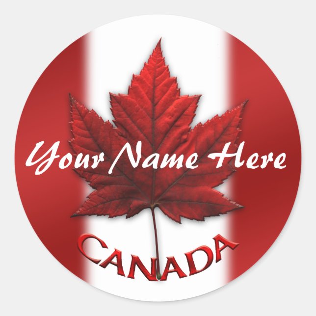 Oferta Personalizada do Canadá para Adesivos de So (Frente)