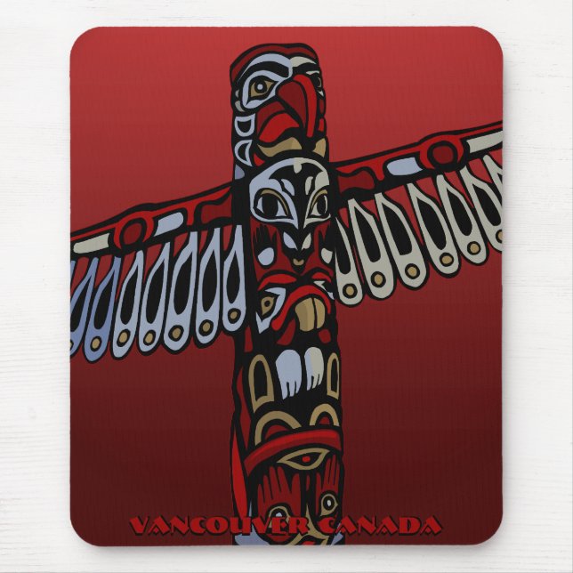 Ofertas de Arte Canadá Personalizadas de Mousepad  (Frente)