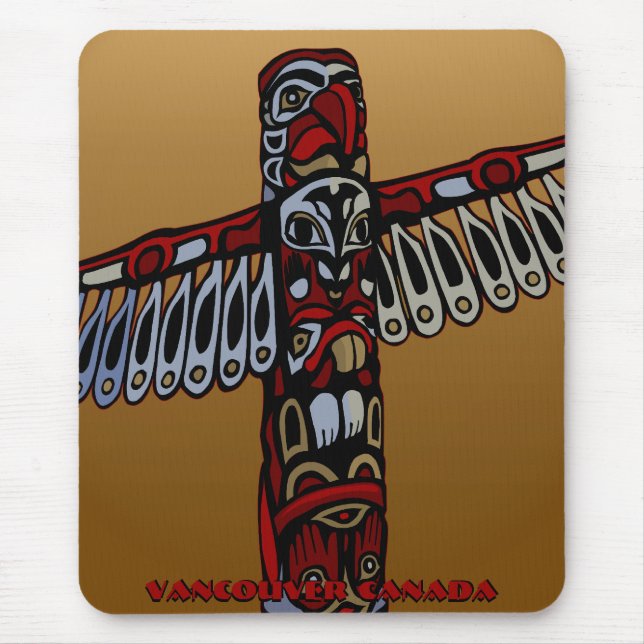 Ofertas de Arte Canadá Personalizadas de Mousepad  (Frente)