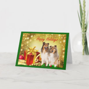 Ofertas de Cartão de Natal da Sheltie