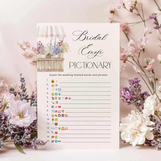 Off the market Bridal shower Emoji pictionary game (Criador carregado)