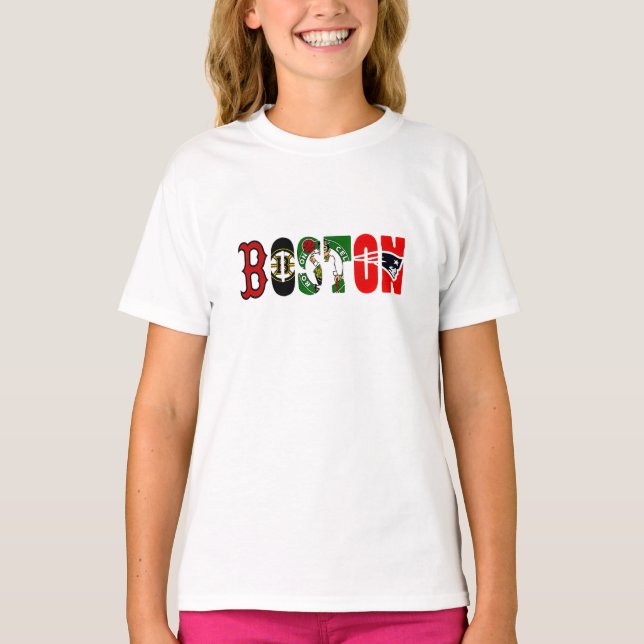 Official Boston Sport Teams T-Shirt (Frente)