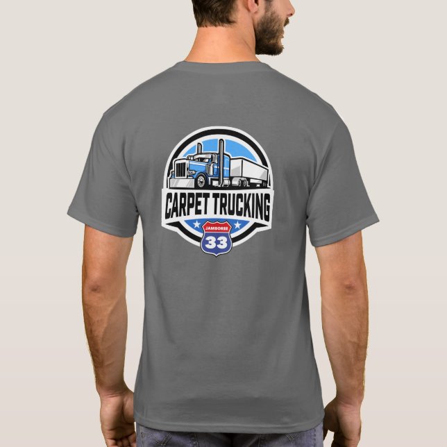 Official Carpet Trucking T-Shirt (Verso)