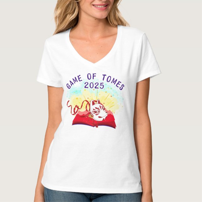 Official Game of Tomes 2025 T-Shirt (Frente)
