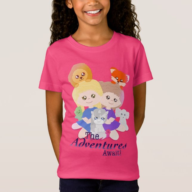 Official "The Adventures Await" T-Shirt (Frente)