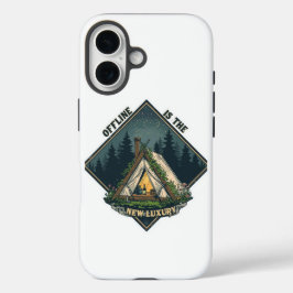 Offline É O Novo Luxo Retro Camping Tough Phon