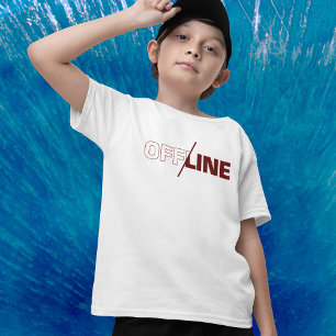 Offline Geek Humor T-Shirt