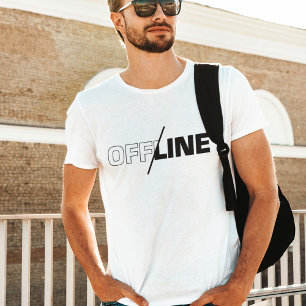 Offline Geek Humor T-Shirt