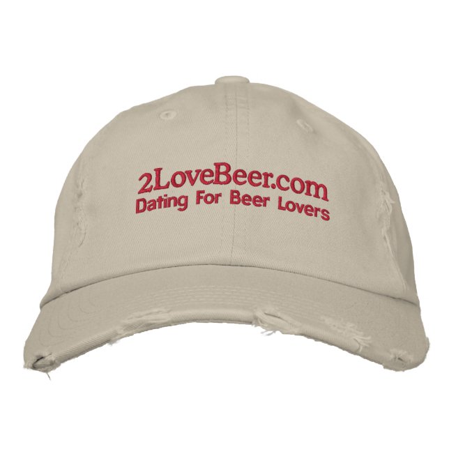 Oficial 2 Beer Love Distress Boné (Frente)