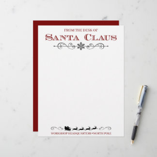 Oficial "Da Escrivaninha do Pai Natal"