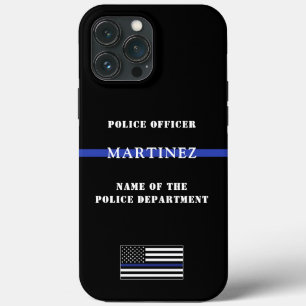 Oficial de Polícia de Linha Azul Personalizado Sin