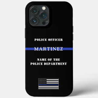 Oficial de Polícia de Linha Azul Personalizado Sin