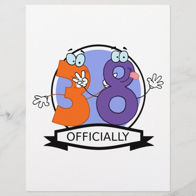 Oficialmente 38 Banner de Aniversário (Frente)