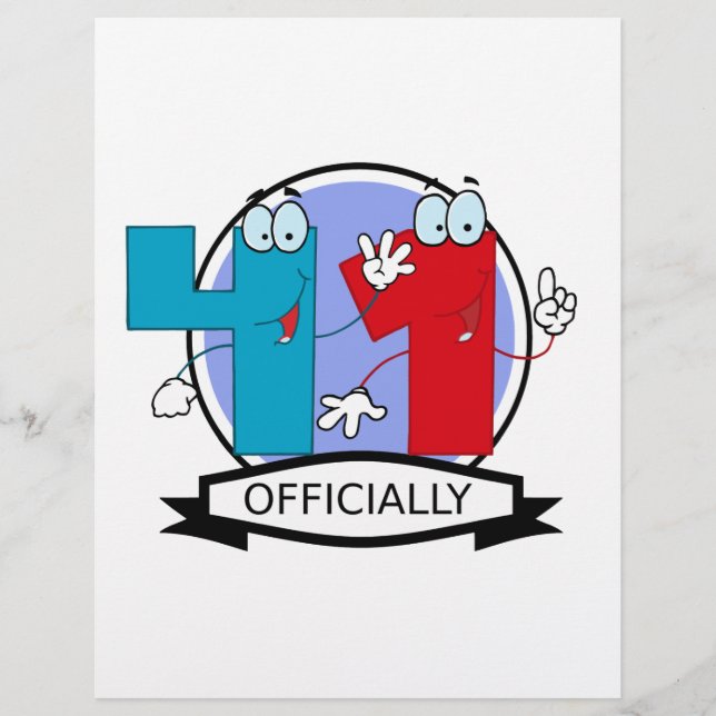 Oficialmente 41 Banner de Aniversário (Frente)