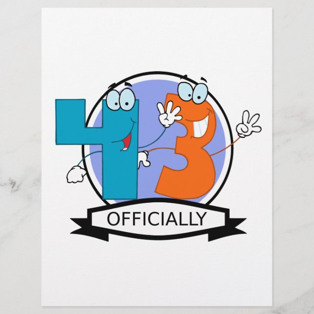 Oficialmente 43 Banner de Aniversário (Frente)