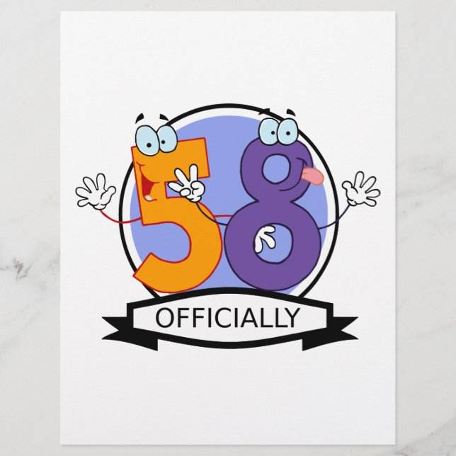 Oficialmente 58 Banner de Aniversário (Frente)