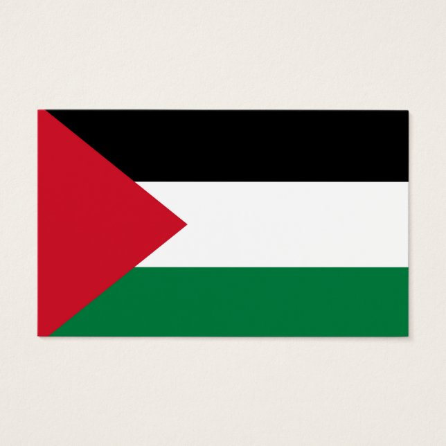 oficialmente pavilhão do Estado da Palestina (Frente)