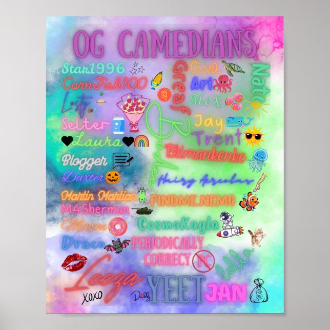 OG Camedian Poster (Frente)
