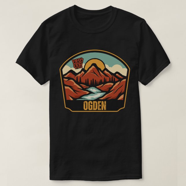 Ogden, Arkansas T-Shirt (Frente do Design)