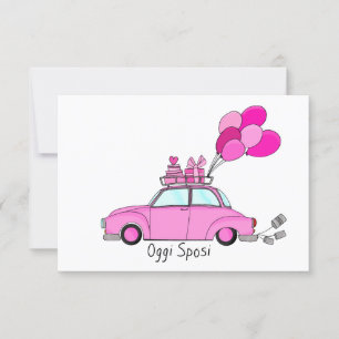 Oggi Sposi - convite italiano do casamento