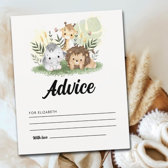 Oh Baby Jungle Baby Shower Boy (Criador carregado)