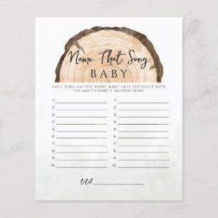 Oh Baby Woodland Rustic Chame Esse Jogo De Música