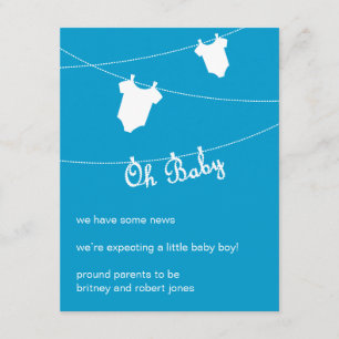 Oh bebê! Anúncio da gravidez