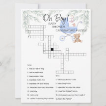 Oh Boy Baby Stoller Cartão de Quebra-cabeça de Pal