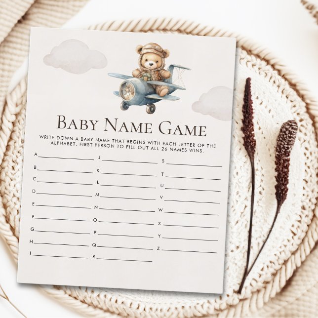 Oh Boy, Brown Bear Baby shower boy (Criador carregado)