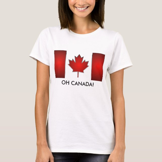 OH CANADÁ! T-shirt (Frente)