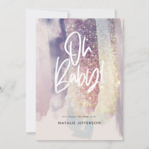 oh chá de fraldas festeira brilhando classe sparkl